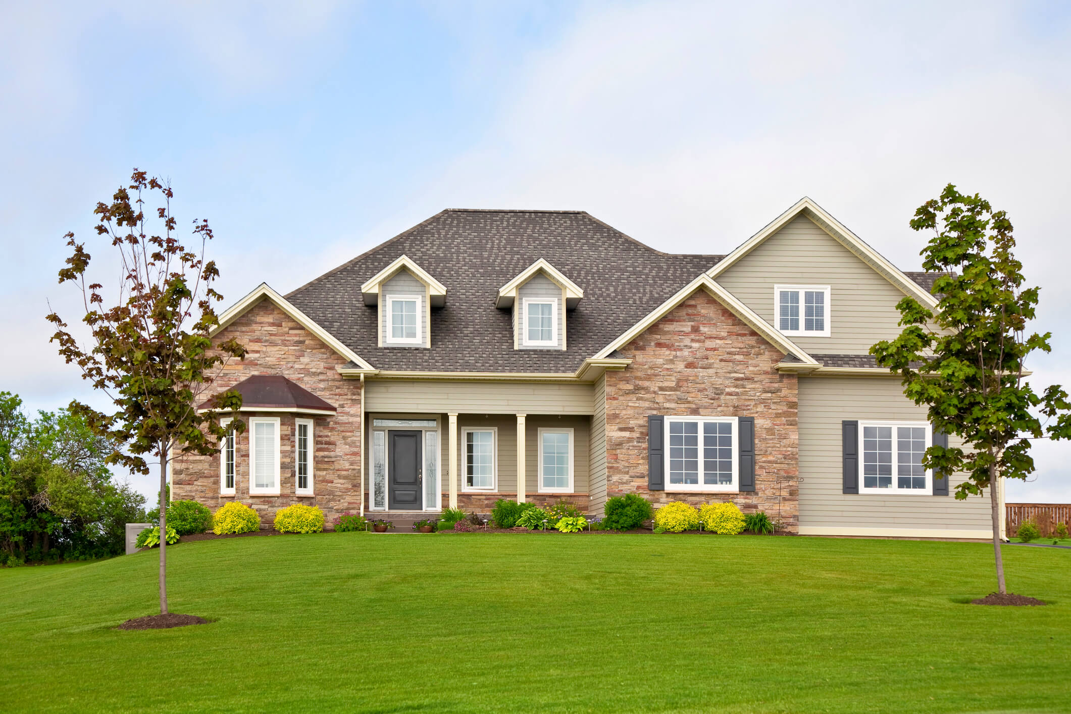A beautiful home exterior